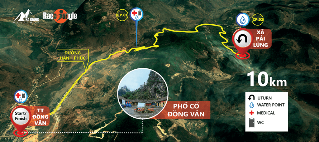 Cung đường Hạnh Phúc tại giải chạy Hà Giang Marathon 2019