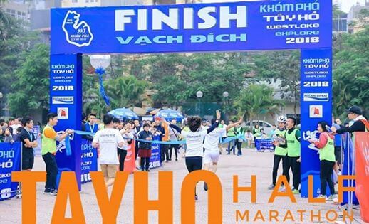 Vòng quanh Hà Nội cùng giải chạy Tay Ho Half Marathon 2019 
