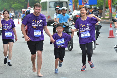 Huế khuấy động phong trào thể thao với giải chạy Hue Half Marathon